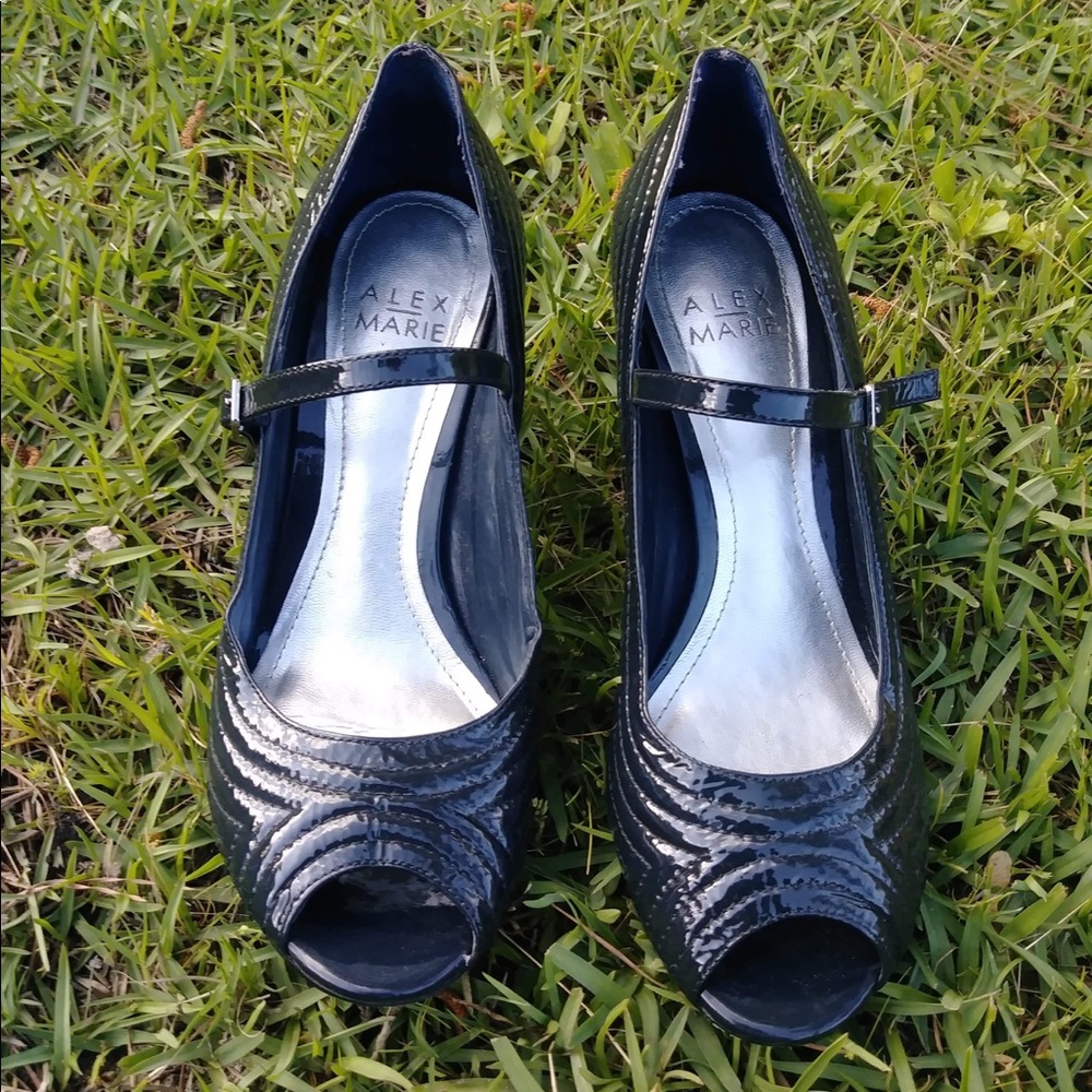 Alex Marie Black Heels